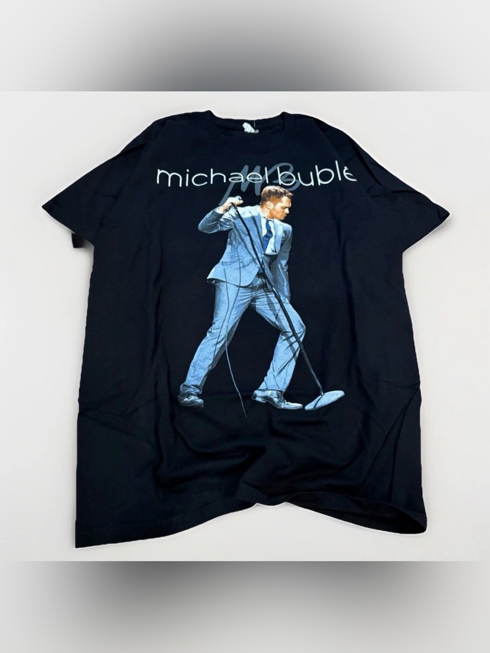 Michael Buble T-shirt Size Medium 2014 World Tour Concert Merch Contemporary